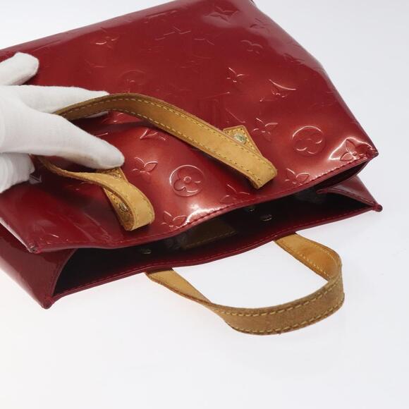 LOUIS VUITTON Monogram Vernis Reade PM Hand Bag Pomme D'amour M91990 - Picture 6 of 12